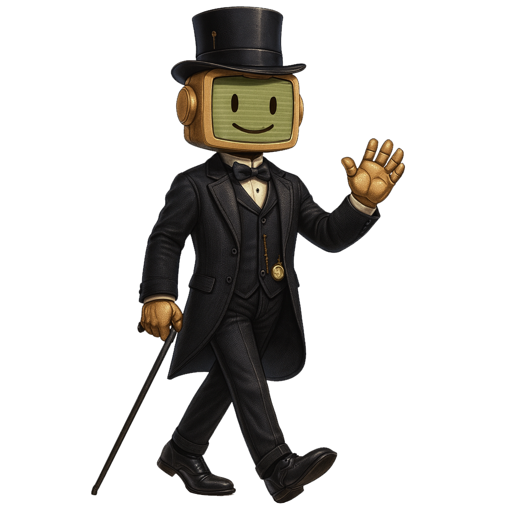 Steve the Robot in a Suit